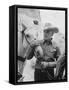 Senator Barry M. Goldwater, Riding His Horse is One of His Hobbies-Leonard Mccombe-Framed Stretched Canvas