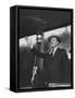 Senator Hubert H. Humphrey at the Western States Democratic Conference-Thomas D^ Mcavoy-Framed Stretched Canvas