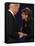 Senator Joe Biden and Governor Sarah Palin Shake Hands before the Start of Vice Presidential Debate-null-Framed Stretched Canvas