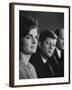 Senator John F. Kennedy and Wife Campaigning in Democratic Presidential Primaries-Stan Wayman-Framed Photographic Print