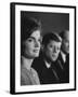 Senator John F. Kennedy and Wife Campaigning in Democratic Presidential Primaries-Stan Wayman-Framed Photographic Print