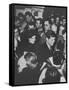 Senator John F. Kennedy and Wife Campaigning in Democratic Presidential Primaries-Stan Wayman-Framed Stretched Canvas