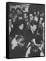 Senator John F. Kennedy and Wife Campaigning in Democratic Presidential Primaries-Stan Wayman-Framed Stretched Canvas