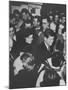 Senator John F. Kennedy and Wife Campaigning in Democratic Presidential Primaries-Stan Wayman-Mounted Photographic Print