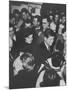 Senator John F. Kennedy and Wife Campaigning in Democratic Presidential Primaries-Stan Wayman-Mounted Photographic Print