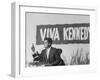 Senator John F. Kennedy Campaigning For President-Paul Schutzer-Framed Photographic Print