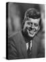 Senator John F. Kennedy Close-Up During Campaign-null-Stretched Canvas