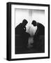 Senator John F Kennedy Conferring with His Brother and Campaign Organizer Bobby Kennedy-null-Framed Premium Photographic Print