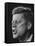 Senator John F. Kennedy During Campaign For Presidency-Paul Schutzer-Framed Stretched Canvas