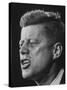 Senator John F. Kennedy During Campaign For Presidency-Paul Schutzer-Stretched Canvas