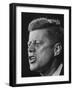 Senator John F. Kennedy During Campaign For Presidency-Paul Schutzer-Framed Photographic Print