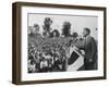 Senator John F. Kennedy During His Campaign For Presidency-Paul Schutzer-Framed Photographic Print