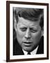Senator John F. Kennedy During Press Conference at Gracie Mansion-Howard Sochurek-Framed Photographic Print