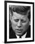 Senator John F. Kennedy During Press Conference at Gracie Mansion-Howard Sochurek-Framed Photographic Print