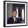 Senator John F. Kennedy Portrait, 1957-Hank Walker-Framed Premium Photographic Print