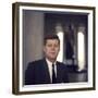 Senator John F. Kennedy Portrait, 1957-Hank Walker-Framed Photographic Print