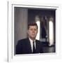 Senator John F. Kennedy Portrait, 1957-Hank Walker-Framed Photographic Print