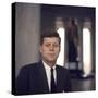 Senator John F. Kennedy Portrait, 1957-Hank Walker-Stretched Canvas
