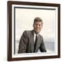 Senator John F. Kennedy Portrait, 1957-Hank Walker-Framed Photographic Print