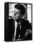 Senator John F. Kennedy, Posing For Picture-Hank Walker-Framed Stretched Canvas