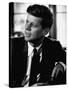 Senator John F. Kennedy, Posing For Picture-Hank Walker-Stretched Canvas