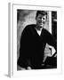 Senator John F. Kennedy, Standing Outside in a Sweater-Hank Walker-Framed Photographic Print