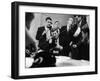 Senator John F. Kennedy Talking on the Phone Surrounded by Aides During the Primary Elections-Stan Wayman-Framed Photographic Print