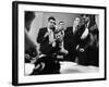 Senator John F. Kennedy Talking on the Phone Surrounded by Aides During the Primary Elections-Stan Wayman-Framed Photographic Print