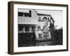 Senator John F. Kennedy with Wife Jackie and Daughter Caroline at Family Summer Home-Paul Schutzer-Framed Photographic Print