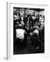 Senator John Kennedy Campaigning at Coal Mine-Hank Walker-Framed Photographic Print