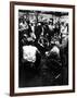 Senator John Kennedy Campaigning at Coal Mine-Hank Walker-Framed Photographic Print