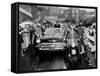 Senator John Kennedy Campaigning in Yonkers, New York, Oct. 16, 1960-null-Framed Stretched Canvas