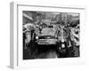 Senator John Kennedy Campaigning in Yonkers, New York, Oct. 16, 1960-null-Framed Photo