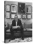 Senator Lyndon B. Johnson at the Time of the Senate Filibuster Concerning Civil Rights-Ed Clark-Stretched Canvas