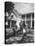 Senator Lyndon B. Johnson W. Family and Pets at Home on Ranch-null-Stretched Canvas