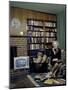 Senator Margaret Chase Smith in Her Home, Talking on the Telephone-Alfred Eisenstaedt-Mounted Photographic Print