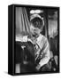 Senator Robert F. Kennedy Aboard Plane Traveling to Campaign For Local Democrats-Bill Eppridge-Framed Stretched Canvas