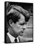 Senator Robert F. Kennedy Arriving at La Guardia Airport-Loomis Dean-Framed Stretched Canvas