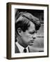 Senator Robert F. Kennedy Arriving at La Guardia Airport-Loomis Dean-Framed Photographic Print