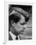 Senator Robert F. Kennedy Arriving at La Guardia Airport-Loomis Dean-Framed Photographic Print