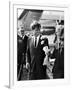 Senator Robert F. Kennedy at Airport During Campaign Trip to Help Election of Local Democrats-Bill Eppridge-Framed Photographic Print