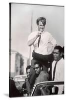 Senator Robert F. Kennedy Campaigning During the California Primary-Bill Eppridge-Stretched Canvas