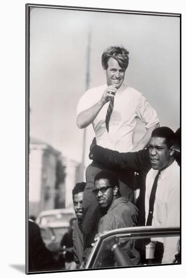 Senator Robert F. Kennedy Campaigning During the California Primary-Bill Eppridge-Mounted Photographic Print