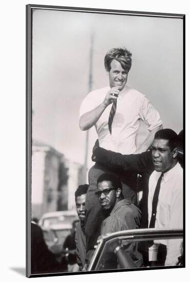 Senator Robert F. Kennedy Campaigning During the California Primary-Bill Eppridge-Mounted Photographic Print