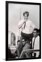 Senator Robert F. Kennedy Campaigning During the California Primary-Bill Eppridge-Framed Photographic Print