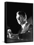 Senator Robert F. Kennedy Campaigning in Indiana Presidential Primary-null-Framed Stretched Canvas