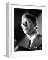 Senator Robert F. Kennedy Campaigning in Indiana Presidential Primary-null-Framed Photographic Print