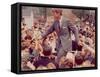 Senator Robert F. Kennedy Campaigning in Indiana Presidential Primary-null-Framed Stretched Canvas