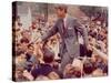 Senator Robert F. Kennedy Campaigning in Indiana Presidential Primary-null-Stretched Canvas