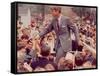 Senator Robert F. Kennedy Campaigning in Indiana Presidential Primary-null-Framed Stretched Canvas